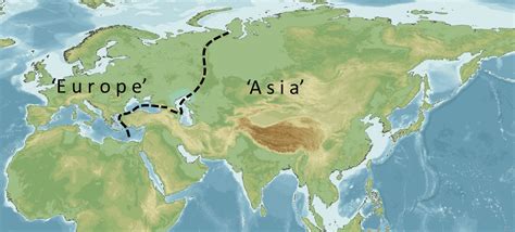 asia europe boundary
